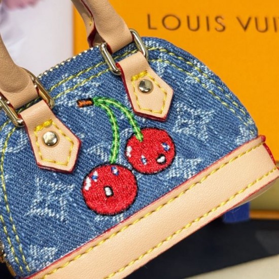 2025SS Keychain LOUIS VUITTON Louis Vuitton Perfect for the classic and popular street style