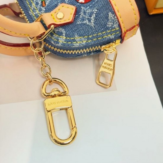 2025SS Keychain LOUIS VUITTON Louis Vuitton Perfect for the classic and popular street style