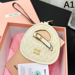 2025SS Keychain MIU MIU Miu Miu Recommended elegant design for summer
