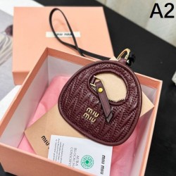 2025SS Keychain MIU MIU Miu Miu Recommended elegant design for summer