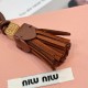 2025SS Keychain MIU MIU Miu Miu A trendy keychain that many users love