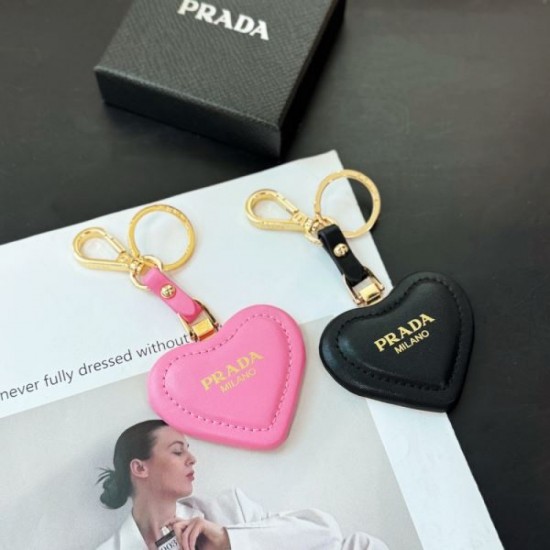 2025SS Keychain PRADA Prada New product with sophisticated and stylish design 2025SS Keychain PRADA Prada New product with sophisticated and stylish design